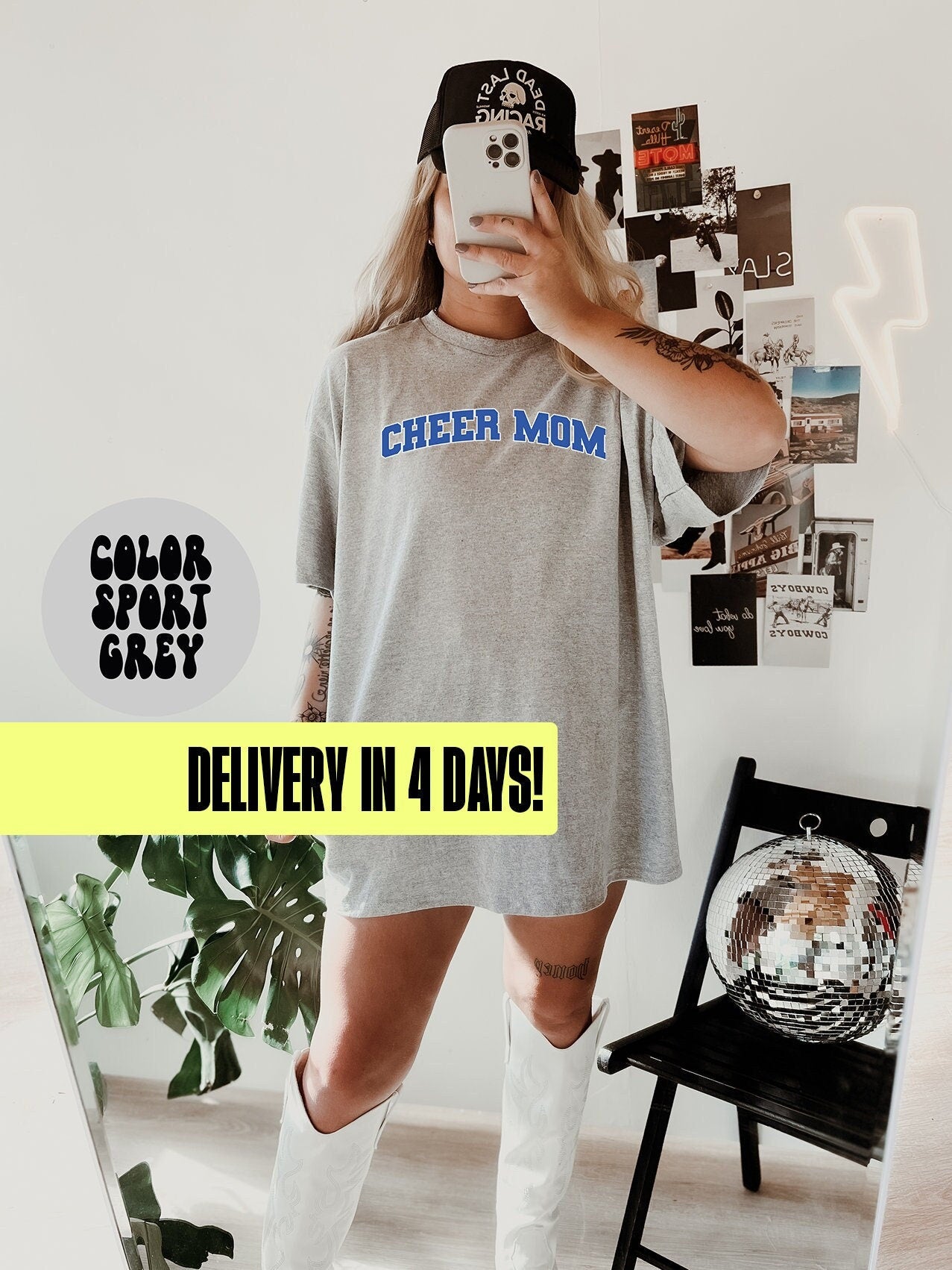 Cheer Mom Mother39s Day Shirt Gifts Tshirt Tees TShirt Unisex Funny Express Graphic Tee – Bold Style · Great Gift For Fans