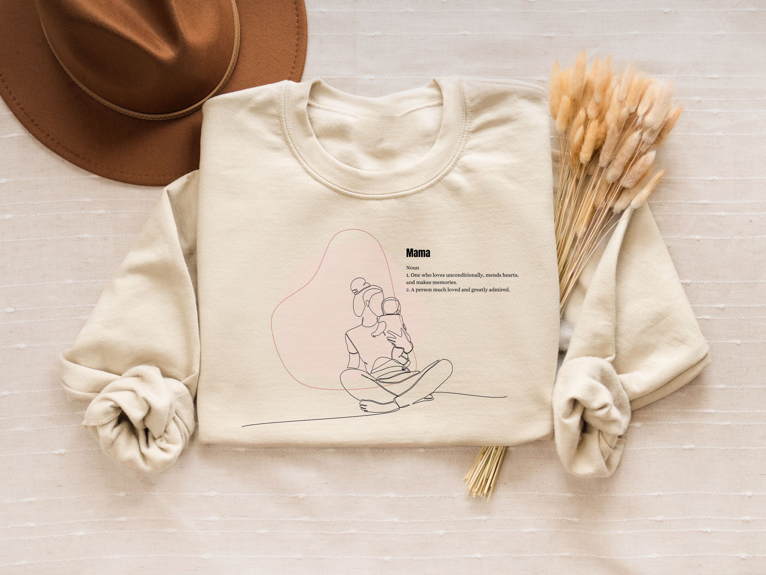 Mama Definition Sweatshirt Mother39s Day Gift Mama Definition Shirt Cute Mom Shirt Mom Birthday Gift New Mama Gift for Mama from Kids Sweatshirt – Warm & Stylish · Perfect For Daily Wear