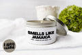 Jamaica Souvenir Candle Gifts Tin Coconut Soy Wax Scented Aromatherapy Vanilla Coffee Home Office Decor Graphic Tee – Feel-Good Design · High-Quality Print