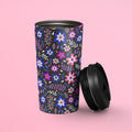 Subtle Genderfluid Pride Flowers Travel Mug Stainless Steel Genderfluid Tumbler Genderfluid Flag To Go Cup Insulated LGBTQ Thermos Graphic Tee – Easygoing Wear · Trending Graphic Apparel