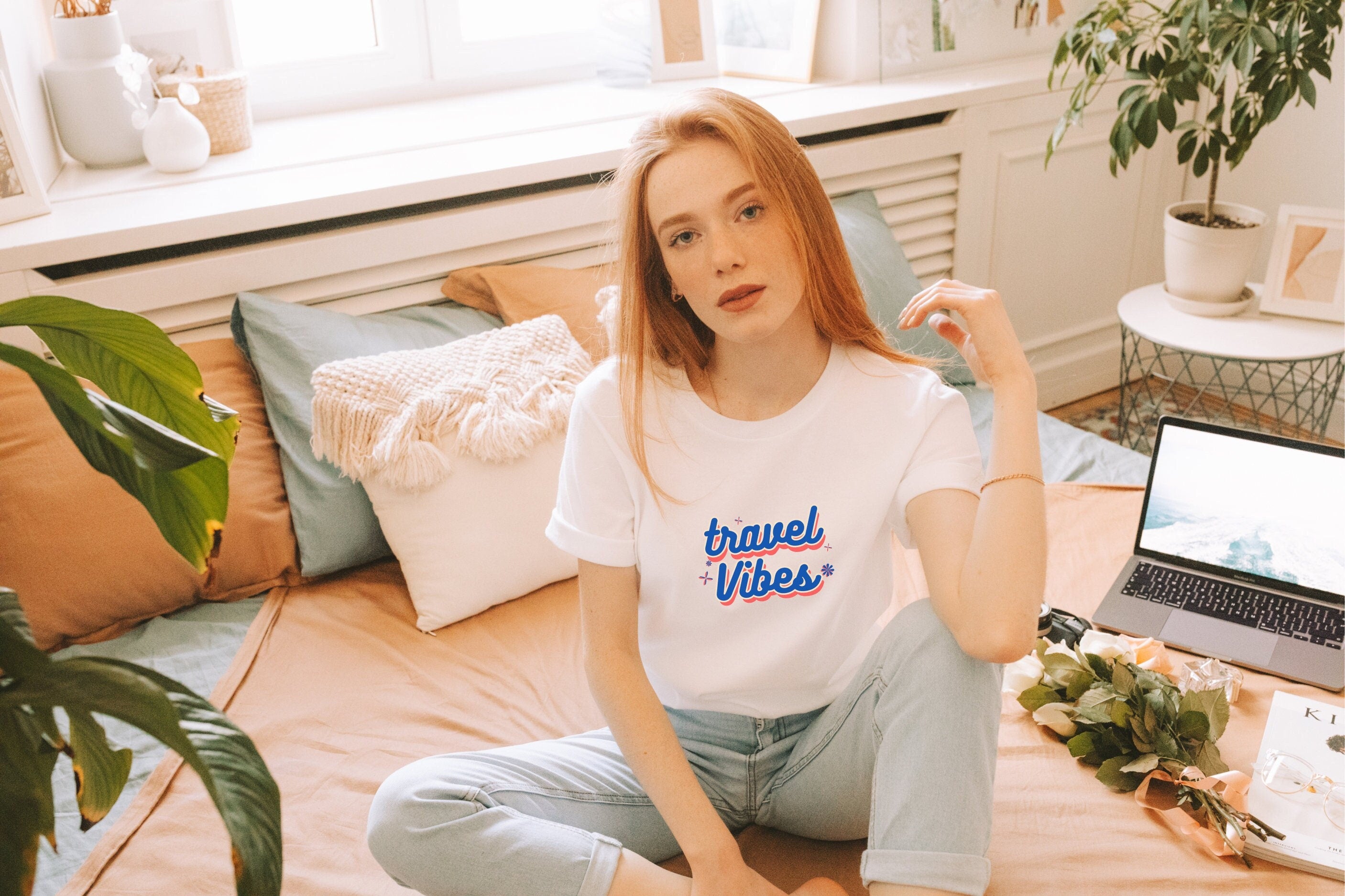 Travel Vibes T shirt Vintage Travel Shirt Retro Travel Shirt Travel Addict Shirt Travel Enthusiast Wear Travel Gift Idea Graphic Tee – Cozy Vibes · High-Quality Print