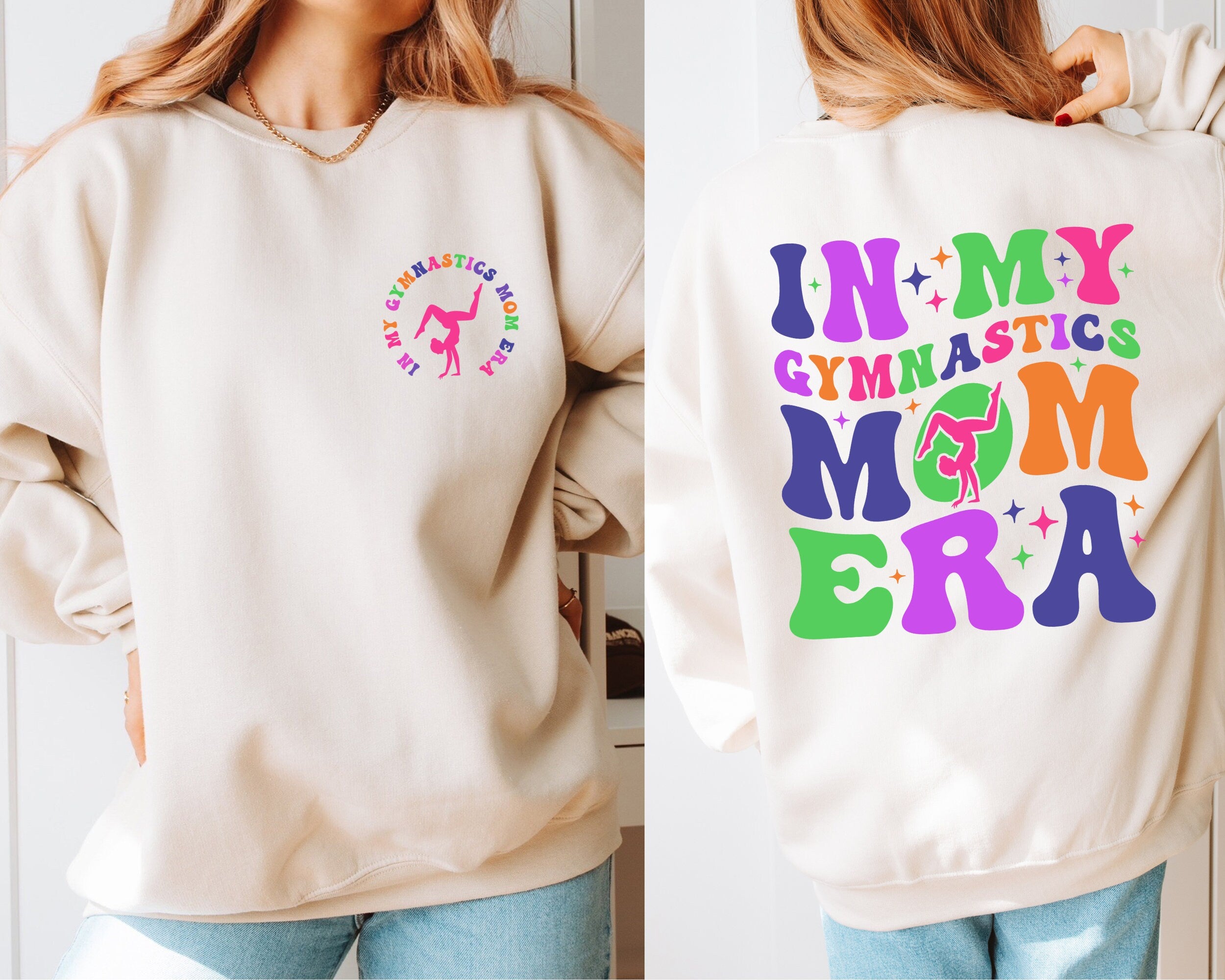 In My Gymnastics Mom Era Sweatshirt Gymnastics Mom Shirt Gymnastics Mom Tshirt Gymnast Mama GiftGift For Gymnastics MomGymnastics Shirt Sweatshirt – Soft Feel · Trending Graphic Apparel