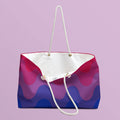 Subtle Bisexual Pride Waves Weekender Bag All Over Print Oversized Beach Bag Bisexual Pride Shopping Bag Bi Pride Flag Accessories Bag Tote Bag – Premium Graphic · Must-Have Style
