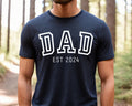 Personalized Dad Est Shirt Dad Tshirt Dad Shirt Gift for Dad Dad Tee Dad Est Graphic Tee – Bold Style · Must-Have Style