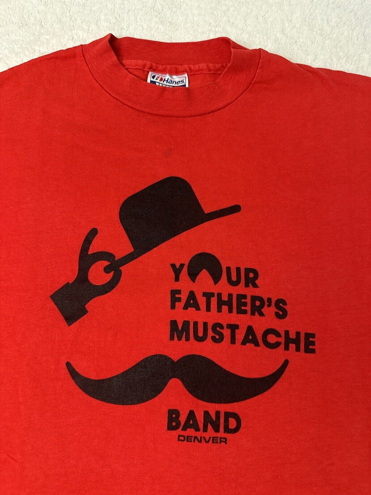 Vintage 1980s 80s Your Father39s Mustache Denver Dixie Swing Music Band T Shirt L Graphic Tee – Cozy Vibes · Great Gift For Fans