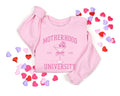 Motherhood University Sweatshirt Cute Mother39s Day Shirt Funny College Sweatshirt Mama Crewneck Sweatshirt Motherhood Sweater Sweatshirt – Cozy Vibes · Great Gift For Fans