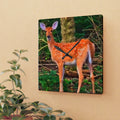 Wall Clock Deer Acrylic Wall Art Cabin Clock RV Life Scenic Wall Decor Gift For Birthday Animal Lover Graphic Tee – Cozy Vibes · Perfect For Daily Wear