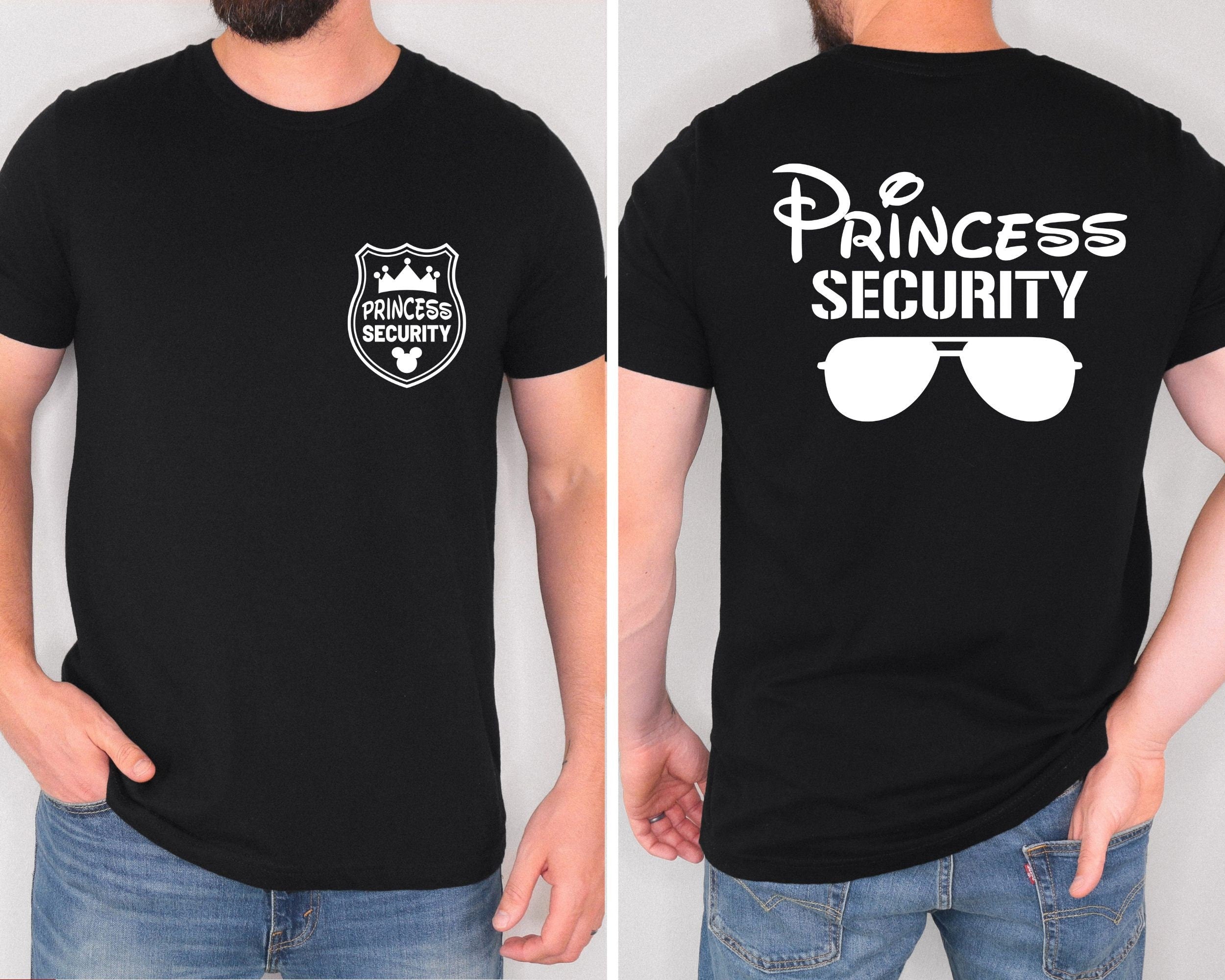 Disneyland Princess Security Shirt Disneyland Family Trip Shirt Fathers Day Sarcastic Dad Disney TShirt Father Day Gift Gift for Dad Graphic Tee – Everyday Comfort · Trending Graphic Apparel