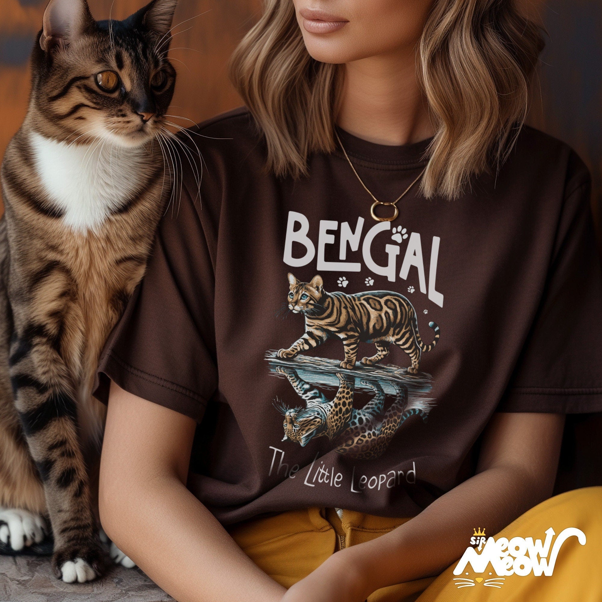 Bengal Tiger T Shirt Cute Leopard Graphic Tee Bengal Parent Gift Unisex Cotton Tee Graphic Tee – Premium Graphic · Perfect For Daily Wear