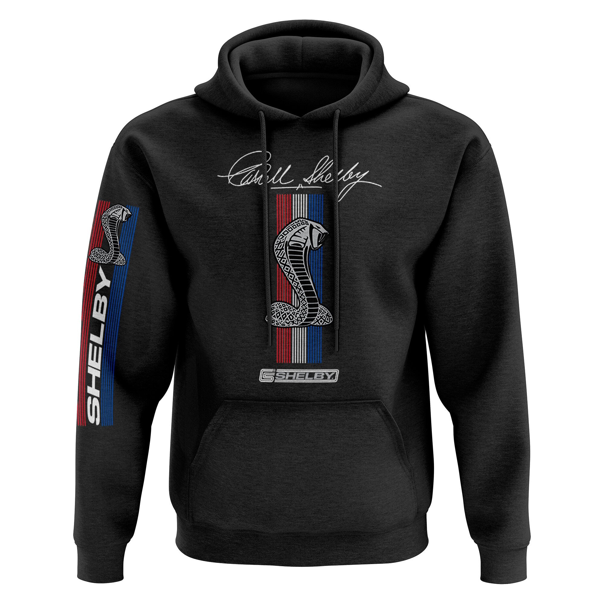 Carroll Shelby 50 Supersnake Pullover Hoodie Hoodie – Bold Style · High-Quality Print