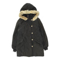 Woolrich Womens Black Fur Trim Hooded Quilted Parka Coat Vintage Designer Graphic Tee – Soft Feel · Top Pick For Any Outfit