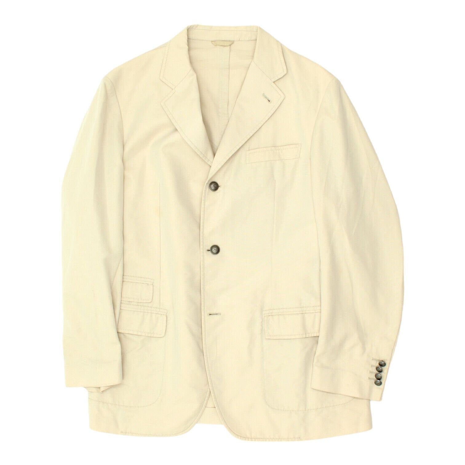 Fay Mens Beige Blazer Jacket Vintage High End Luxury Designer Suit VTG Graphic Tee – Warm & Stylish · Great Gift For Fans