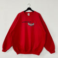 Vintage 90s University Washington Sweatshirt Washington Crewneck Washington Sweater Pullover Washington Public Health Print Logo Red XXLarge Sweatshirt – Cozy Vibes · Perfect For Daily Wear