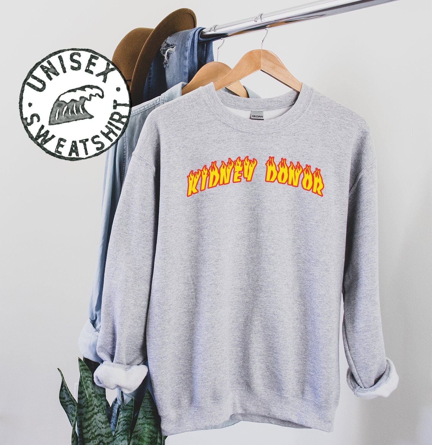 Kidney Donor Sweatshirt Gifts Crewneck Funny Sweater Shirt Jumper Men Women Him Her Sweatshirt – Cozy Vibes · High-Quality Print