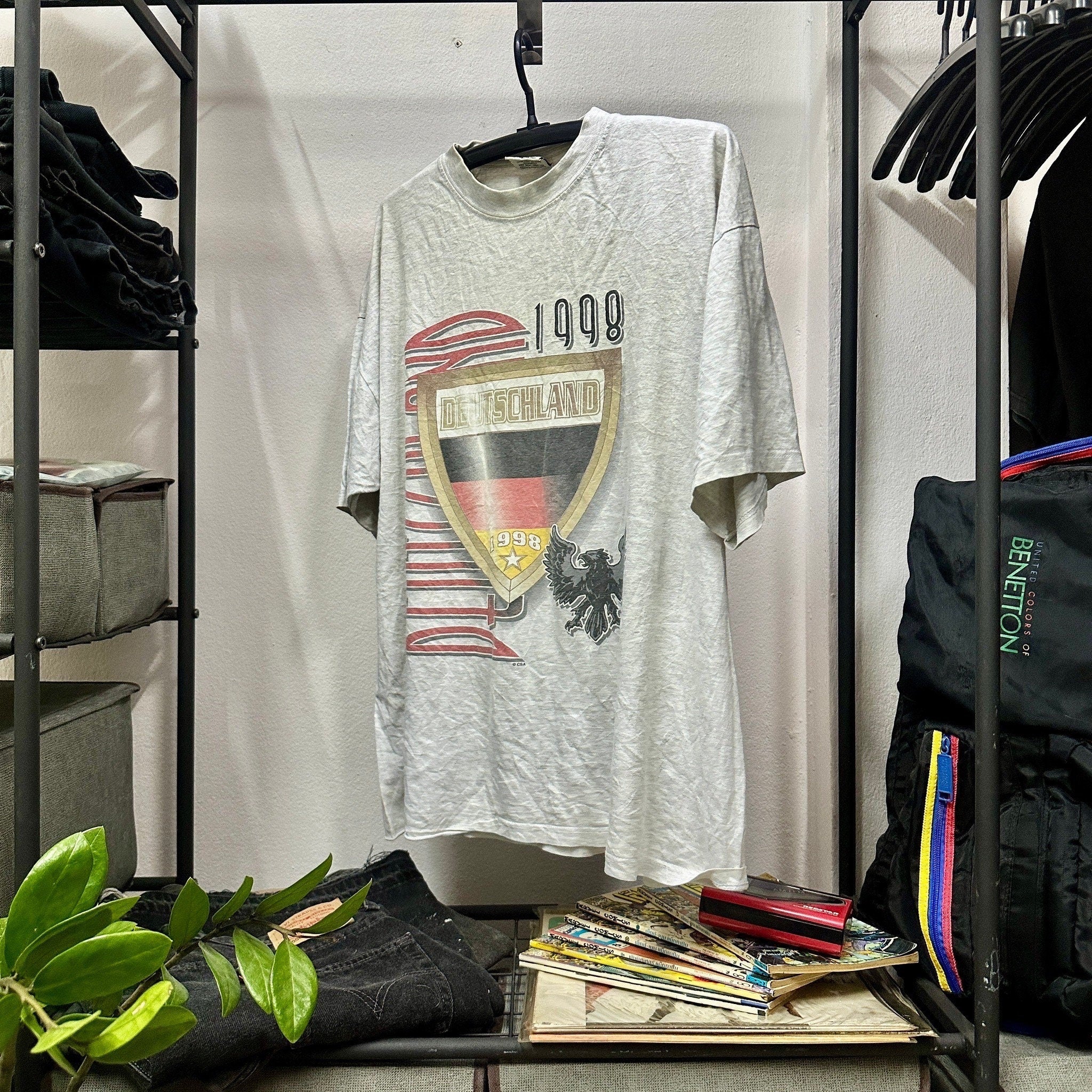 Vintage 90s Deutschland Germany T shirt Graphic Tee – Fan Favorite · Great Gift For Fans