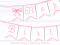 Pink Bow Banner Pink Bow Birthday Pink Bow Garland Pink Bow Baby Shower Banner Girls Pink Birthday Printable Banner Pink Bow Party PINK1 Graphic Tee – Aesthetic Look · Great Gift For Fans