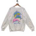 Vtg 90s Cape May Raglan Sweatshirt Vintage Hanes Dolphin Sweater Jumper Pullover Crewneck Animal Graphics White Sweatshirt – Fan Favorite · Great Gift For Fans