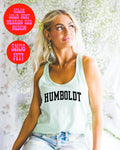 Humboldt Tank Top Gifts Racerback Shirt Sleeveless Women39s Tank Top – Cozy Vibes · High-Quality Print