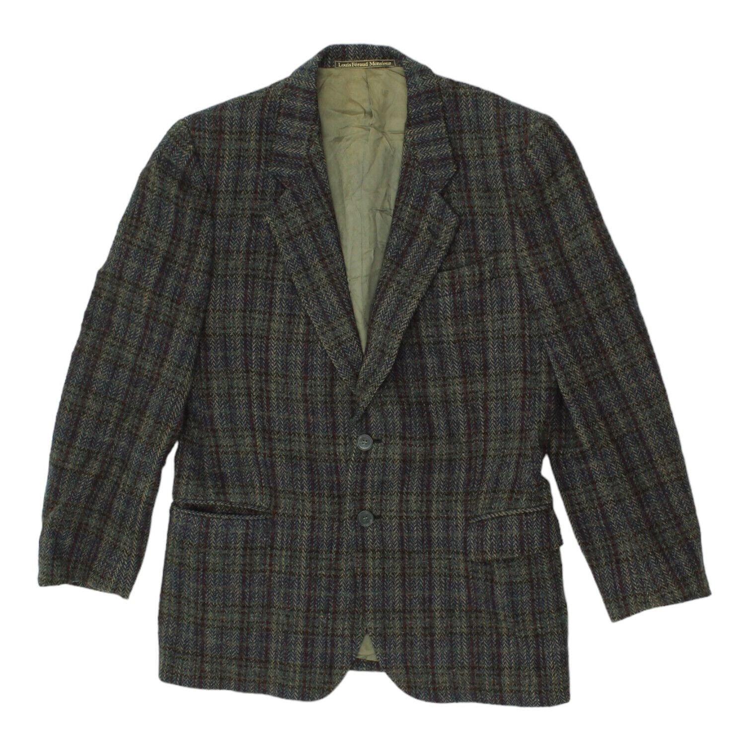 Louis Feraud Mens Heavyweight Blazer Jacket Vintage High End Designer Suit VTG Graphic Tee – Fan Favorite · Great Gift For Fans