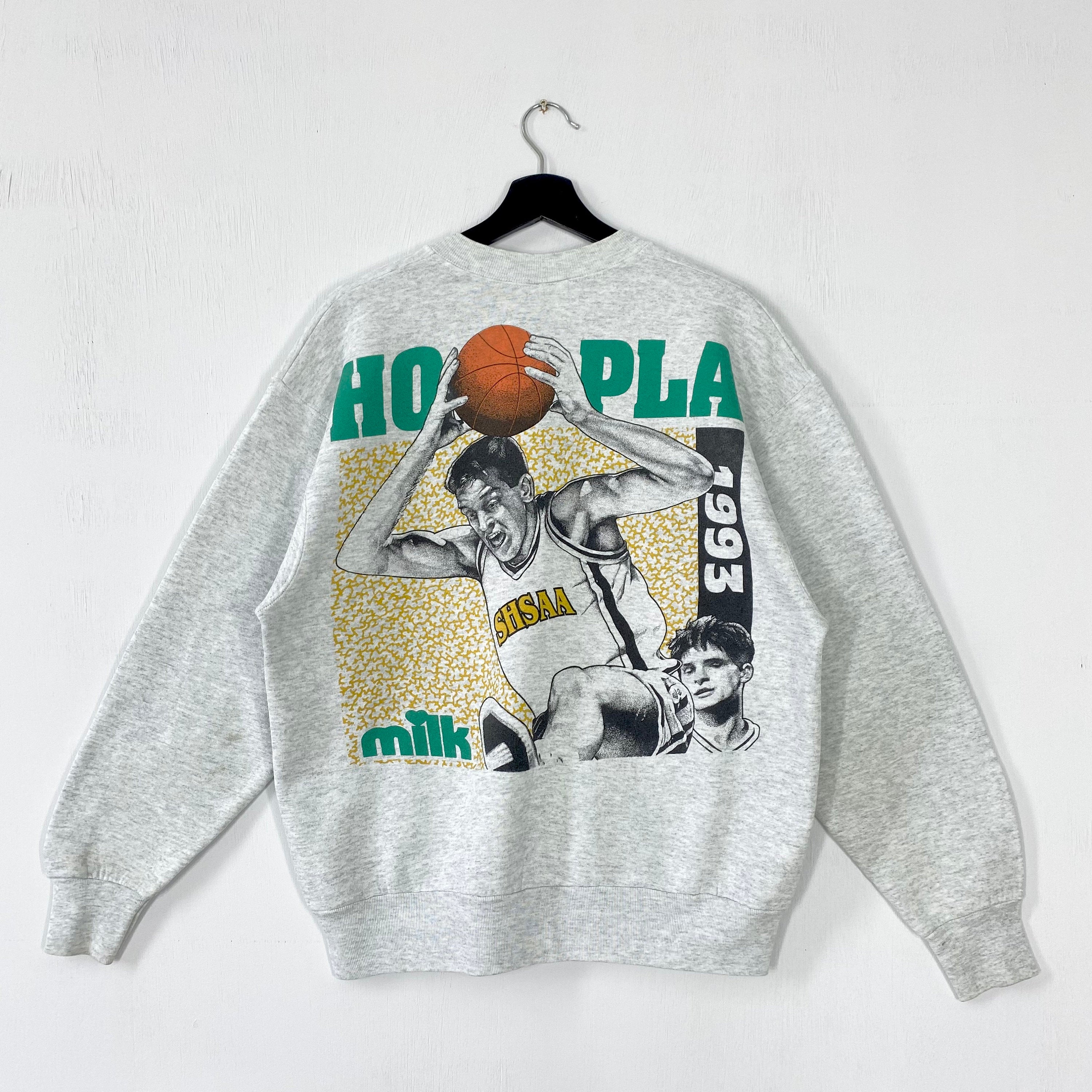 Vintage 90s Dave Hopla Sweatshirt Dave Hopla Crewneck Basketball Sweater Pullover Sportswear NBA Dave Hopla Print Logo Grey Medium Sweatshirt – Everyday Comfort · Must-Have Style