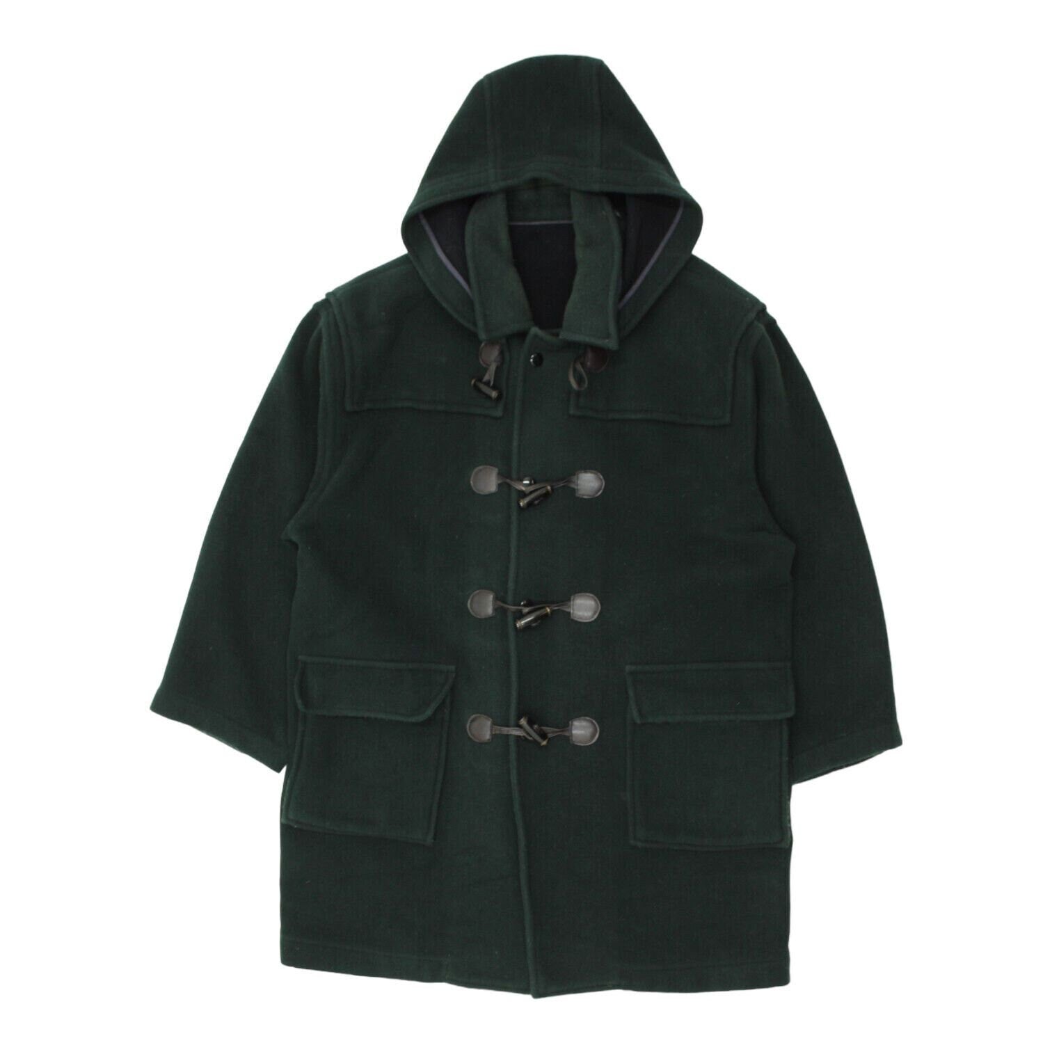 Paul Shark Mens Green Wool Cashmere Duffle Coat Vintage High End Designer Graphic Tee – Soft Feel · Must-Have Style