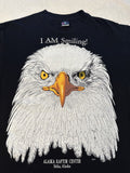 Vintage 2000s Y2K Sitka Alaska Raptor Center Bald Eagle Smiling T Shirt L NEW Graphic Tee – Feel-Good Design · High-Quality Print