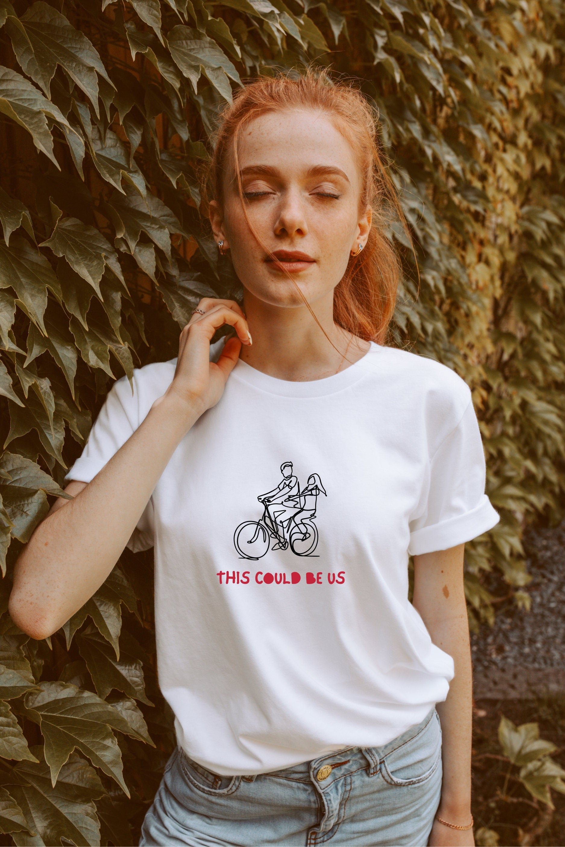 Cycling Couple TShirt Travel Couple Shirt Matching Couple Shirt This Could Be Us Tshirt Romantic Bike Shirt Couples Gift Idea Graphic Tee – Easygoing Wear · High-Quality Print