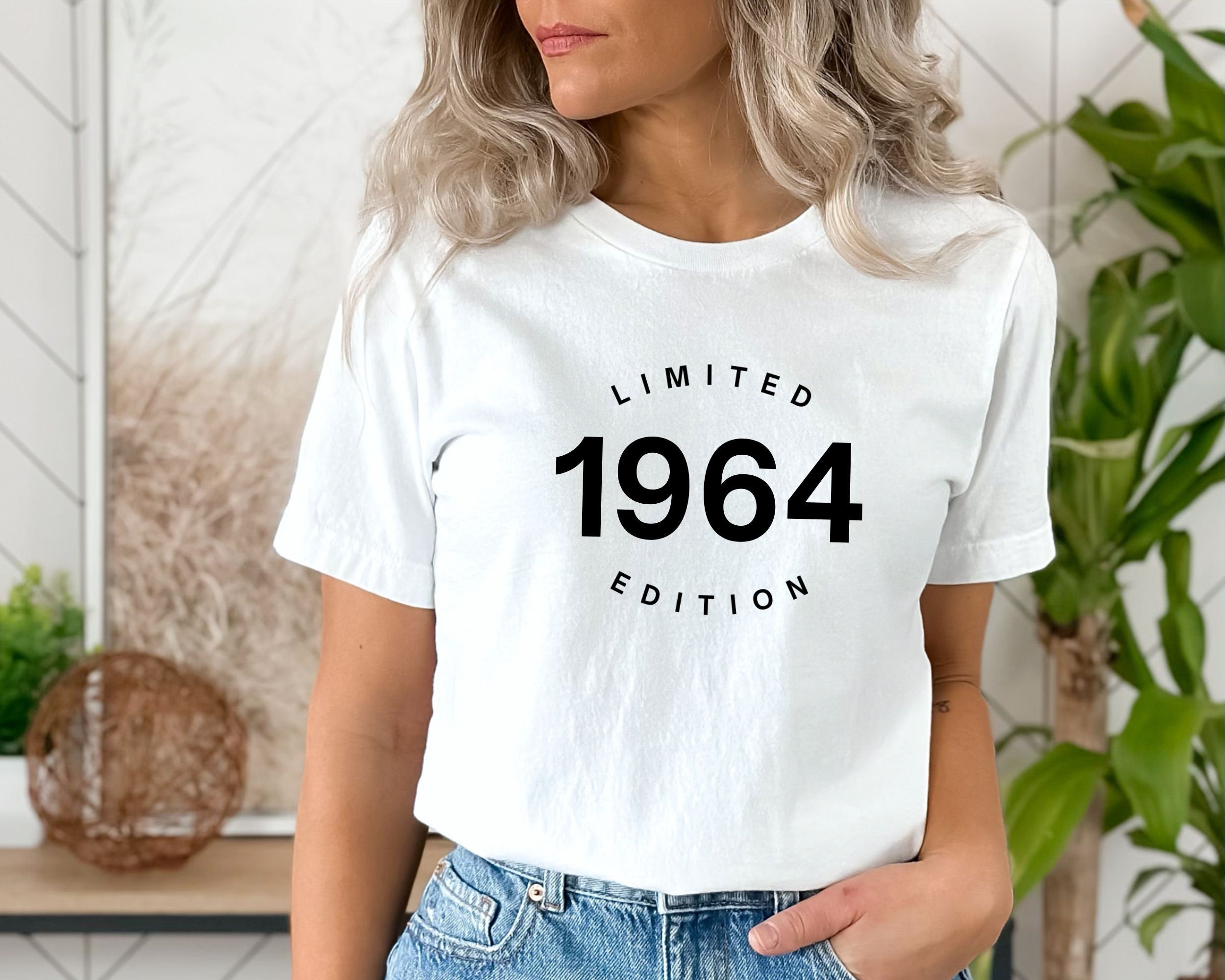 60th birthday gift shirt Limited Edition 1964 60th Birthday Shirt Birthday Gift for him and her 60th Birthday Present Unisex Graphic Tee – Soft Feel · Top Pick For Any Outfit