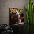 Ohio Waterfall Wall Art Canvas Tile Hocking Hills Scenery Picture Rustic Wall Photo Home Cabin RV Gift Hocking Hills Ohio Canvas Photo Graphic Tee – Soft Feel · Must-Have Style