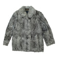Vintage Womens Grey Real Fur Hook Fastening Jacket High Luxury Coat VTG Graphic Tee – Everyday Comfort · Great Gift For Fans