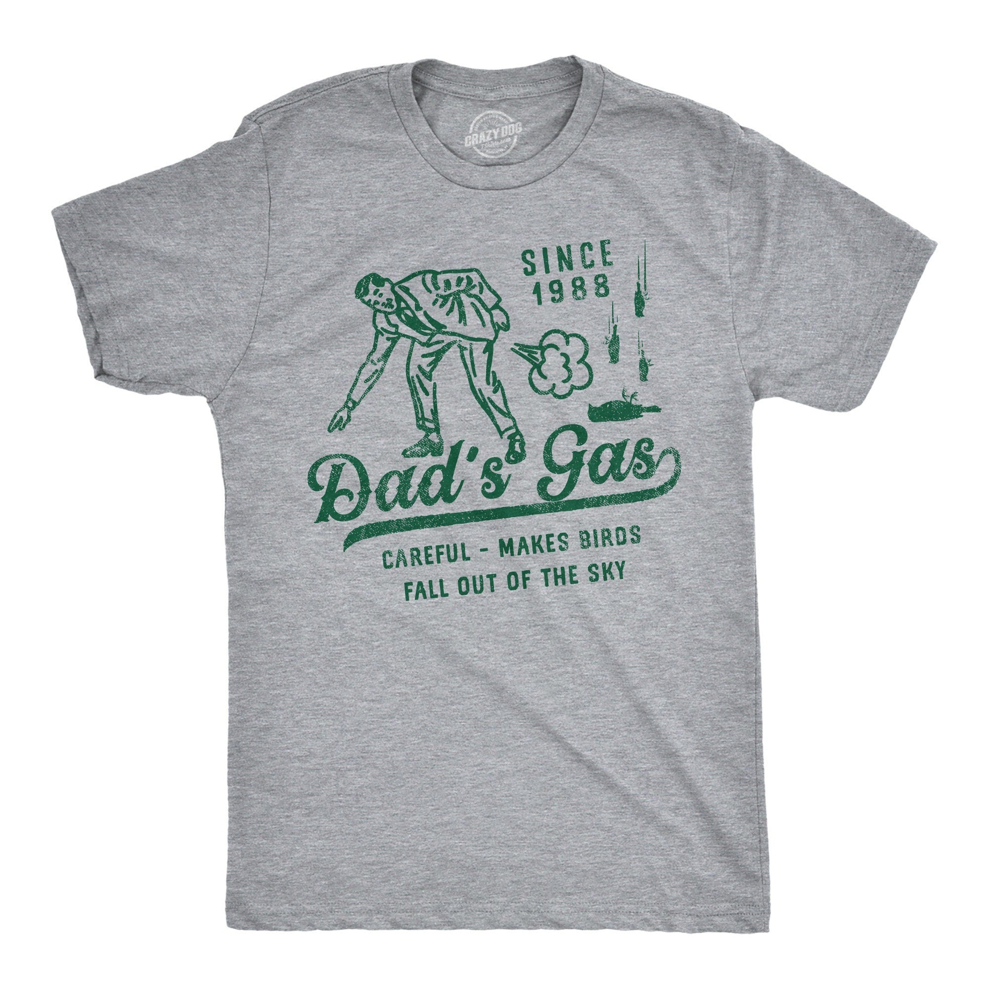 Offensive T Shirt Gift For Him Funny Dad39s Gas Since 1988 Toilet Humor Shirt Funny Gift Farting Shirt Fart Master Shirt Father39s Day Graphic Tee – Everyday Comfort · Great Gift For Fans