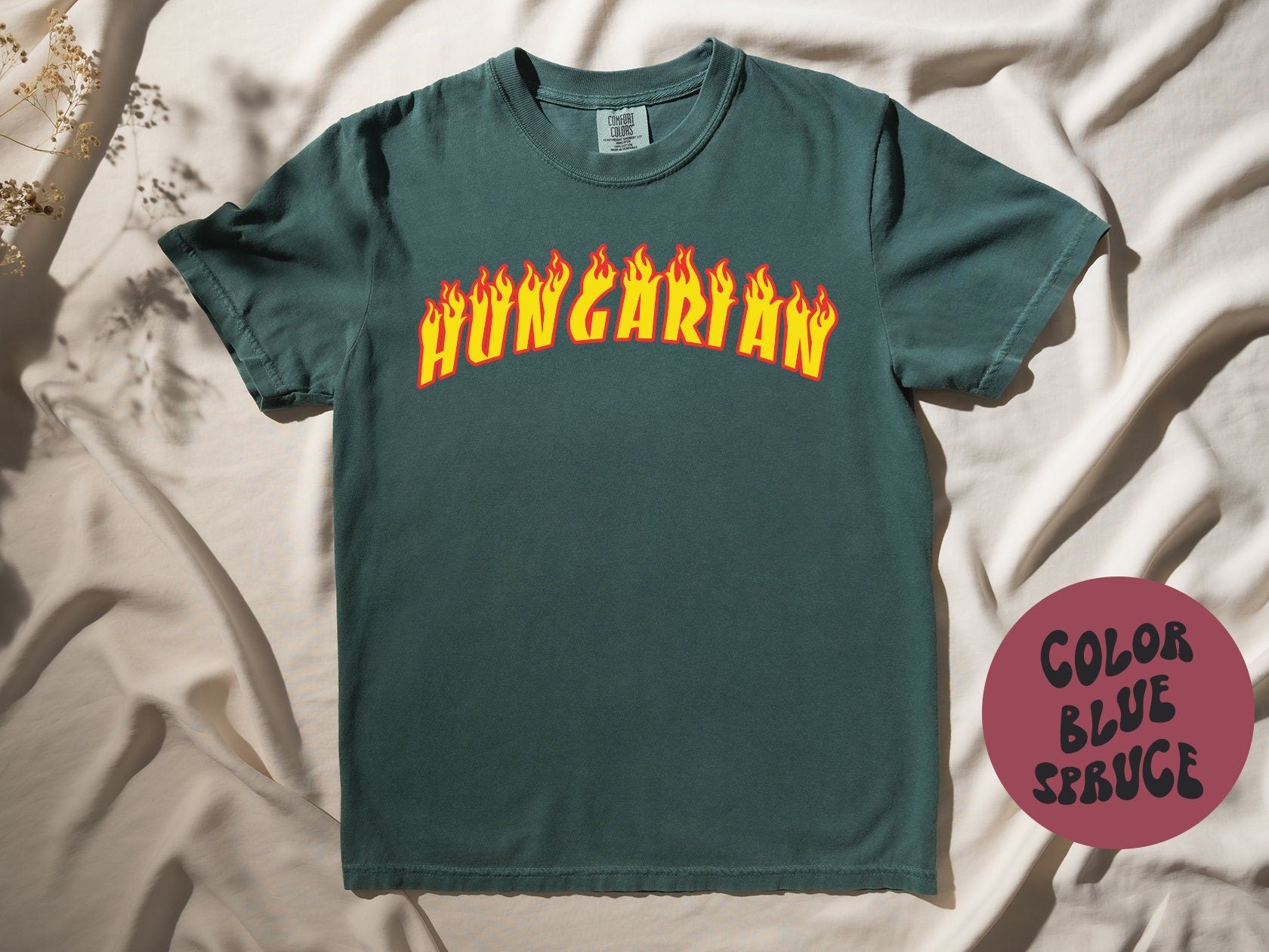 Hungarian Hungary Shirt Gifts COMFORT COLORS Tshirt Crew Neck Tee Crewneck Short Sleeve Men Women Graphic Tee – Warm & Stylish · Must-Have Style