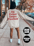 Lawyer Law School Student Grad Graduation Bar Exam Pass BACK PRINT Sweatshirt Gifts Crewneck Funny Sweater Shirt Jumper Men Women Sweatshirt – Feel-Good Design · Trending Graphic Apparel