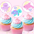 Sea Animal Cupcake Toppers Under The Sea Party Cupcake Decorations Two the Sea Birthday Party Ocean Cupcake Topper Ocean Animals Party UNDE2 Graphic Tee – Cozy Vibes · Perfect For Daily Wear