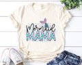 Mermaid Mama Shirt Gift For First Mothers Day Mermaid Party Idea Mothers Day Shirt Mama Shirt New Mom Gift Ideas Under the Sea Shower Graphic Tee – Bold Style · Great Gift For Fans