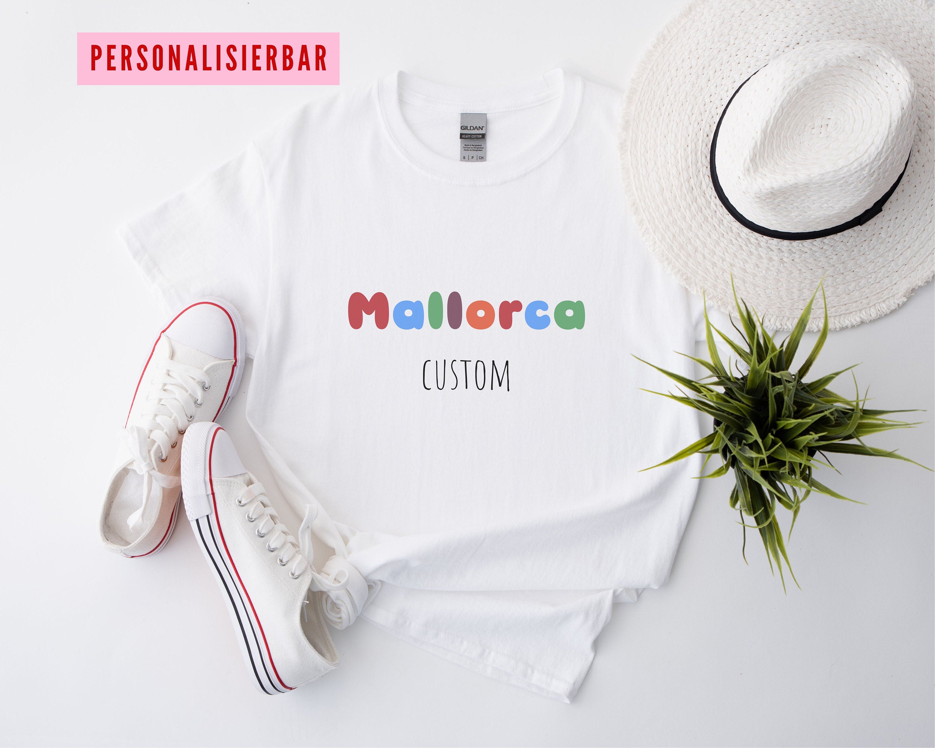 Mallorca Shirt Custom Mallorca T Shirt Mallorca Urlaub Mallorca Geschenk Mallorca personalisierbar Mallorca Sommer Graphic Tee – Aesthetic Look · Top Pick For Any Outfit