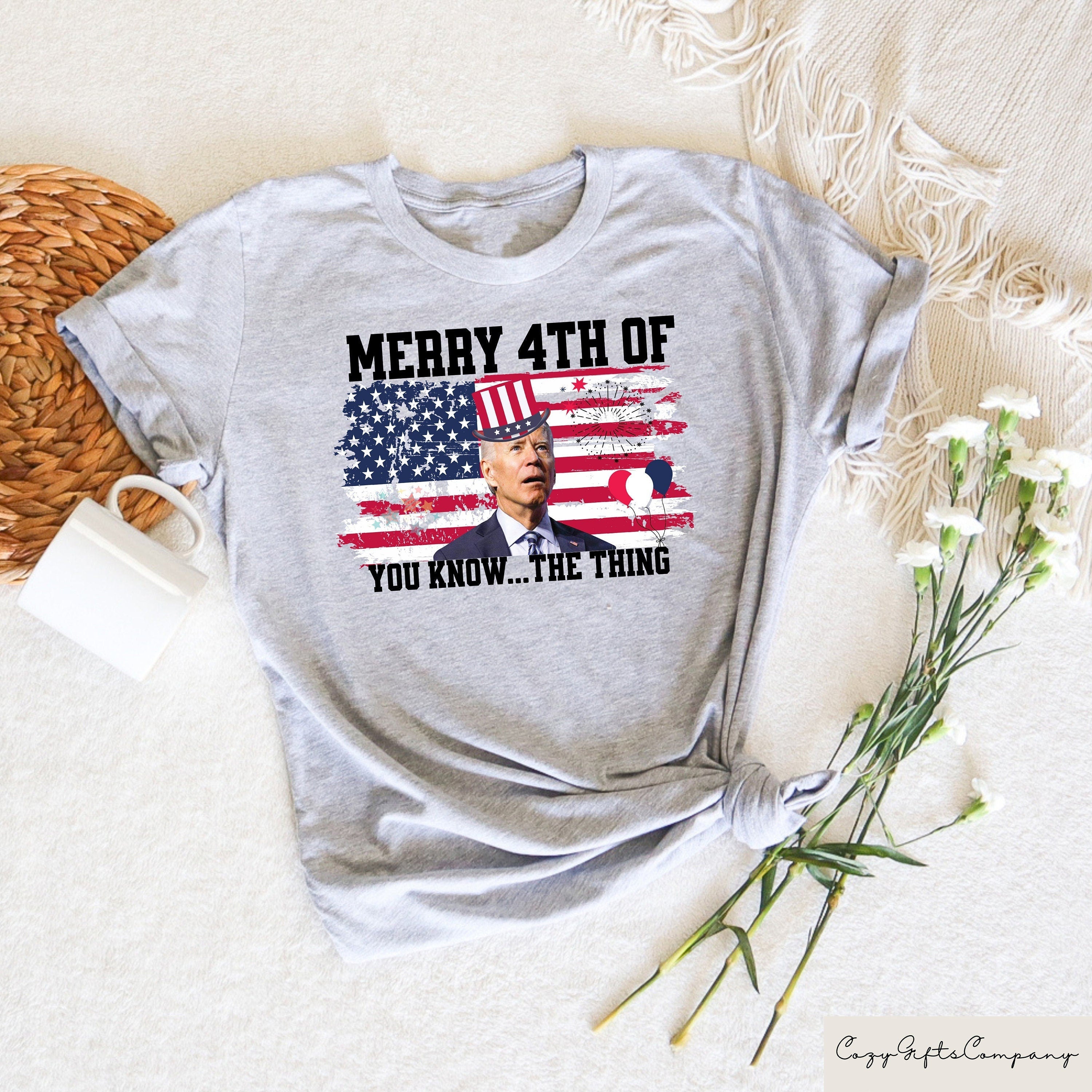 Retro Comfort Biden Confused Merry 4th Of You Know Funny 4th Of July Biden Tshirt American Patriot Gift Biden 4th Of July Republican Gift Graphic Tee – Cozy Vibes · Top Pick For Any Outfit