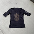 Y2K vintage 00s studded black graphic shirt grunge emo Graphic Tee – Easygoing Wear · Trending Graphic Apparel