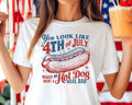 You Look Like The 4th Of July Funny 4th July Shirt Hot Dog Lover Shirt Makes Me Want A Hot Dog Real Bad Shirt Independence Day Tee Graphic Tee – Easygoing Wear · Must-Have Style