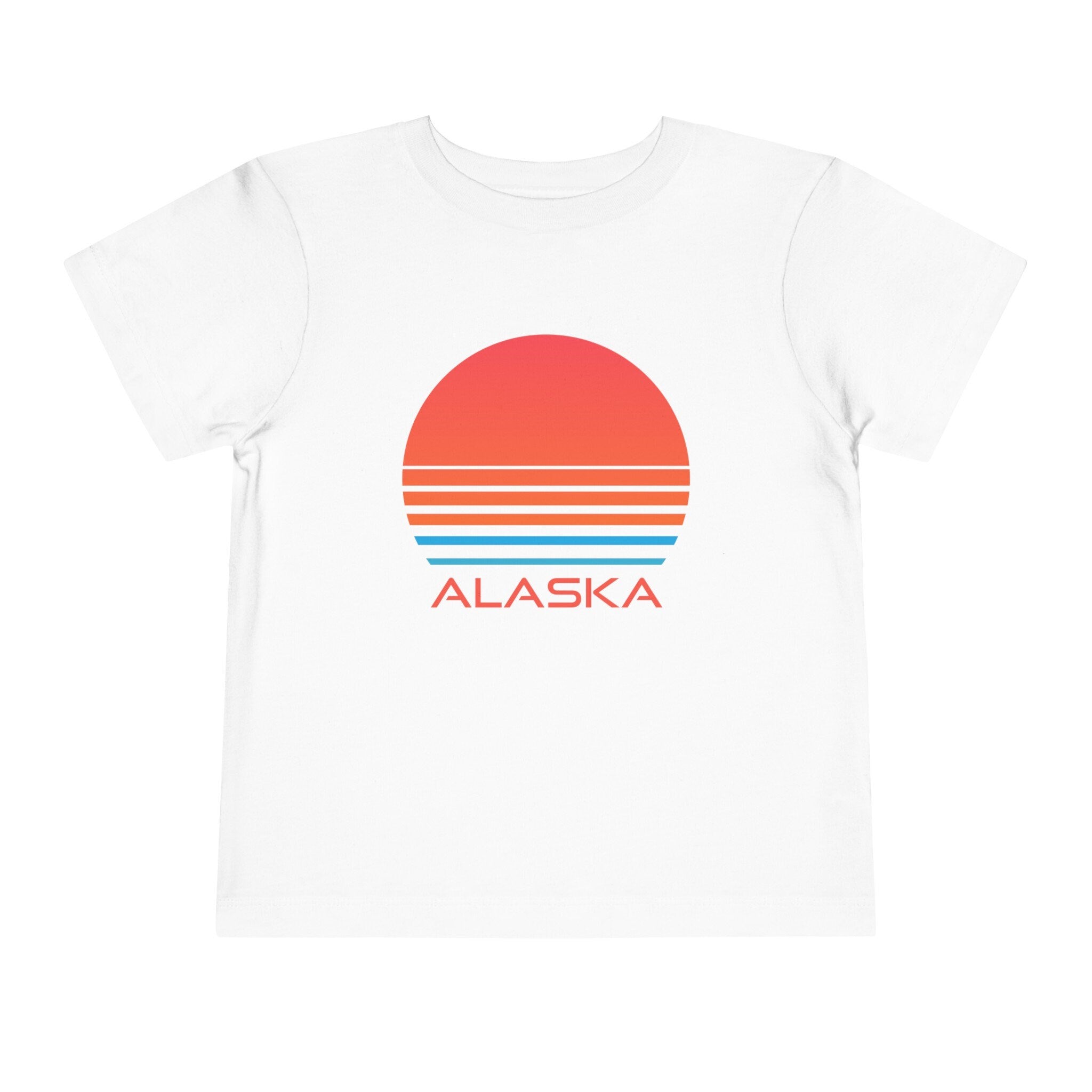 Alaska Toddler TShirt Retro 80s Unisex Toddler Alaska Shirt Personalization Available Graphic Tee – Bold Style · Must-Have Style