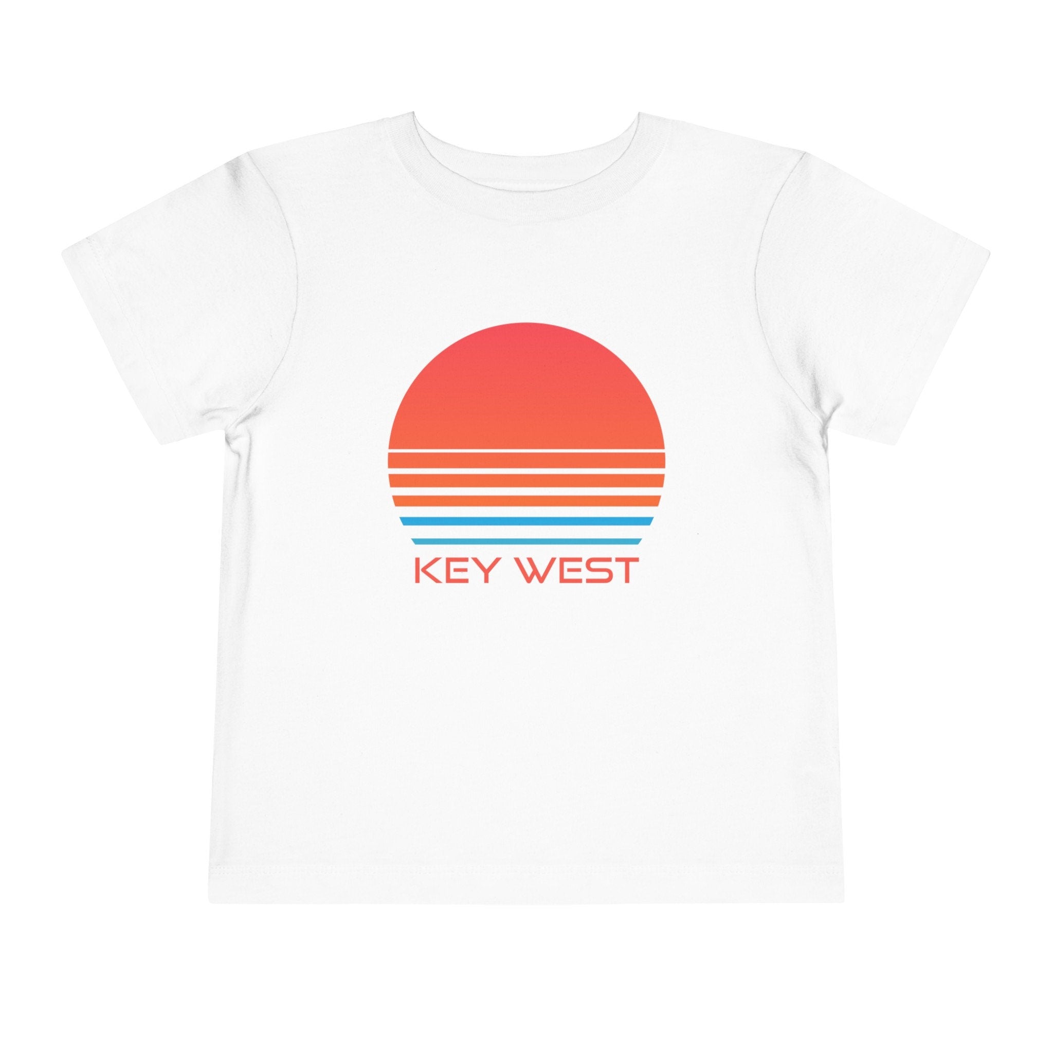 Key West Florida Toddler TShirt Retro 80s Toddler Key West Shirt Personalization Available Graphic Tee – Everyday Comfort · Trending Graphic Apparel