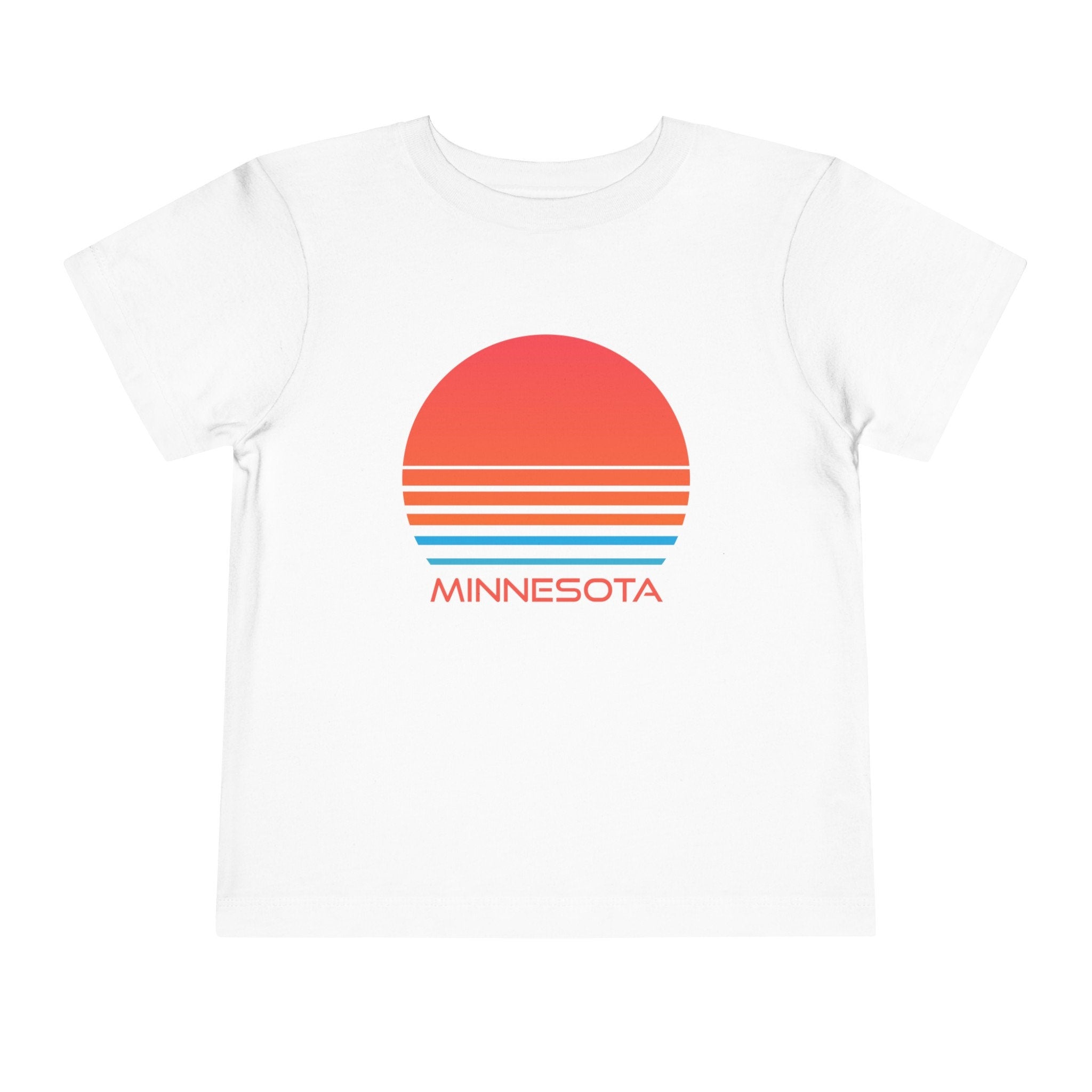 Minnesota Toddler TShirt Retro 80s Unisex Toddler Minnesota Shirt Personalization Available Graphic Tee – Fan Favorite · Trending Graphic Apparel
