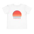 Nashville Tennessee Toddler TShirt Retro 80s Toddler Nashville Shirt Personalization Available Graphic Tee – Everyday Comfort · Perfect For Daily Wear
