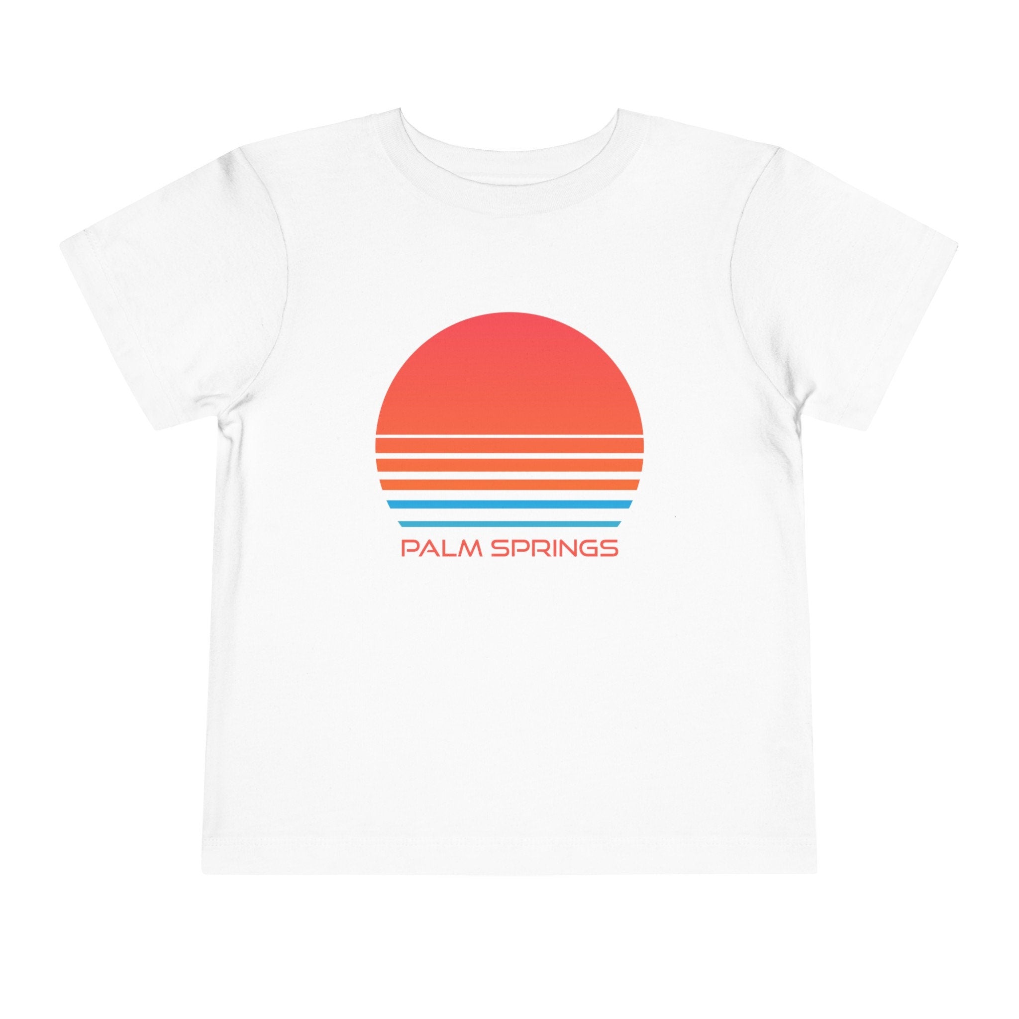 Palm Springs California Toddler TShirt Retro 80s Toddler Palm Springs Shirt Personalization Available Graphic Tee – Everyday Comfort · Must-Have Style