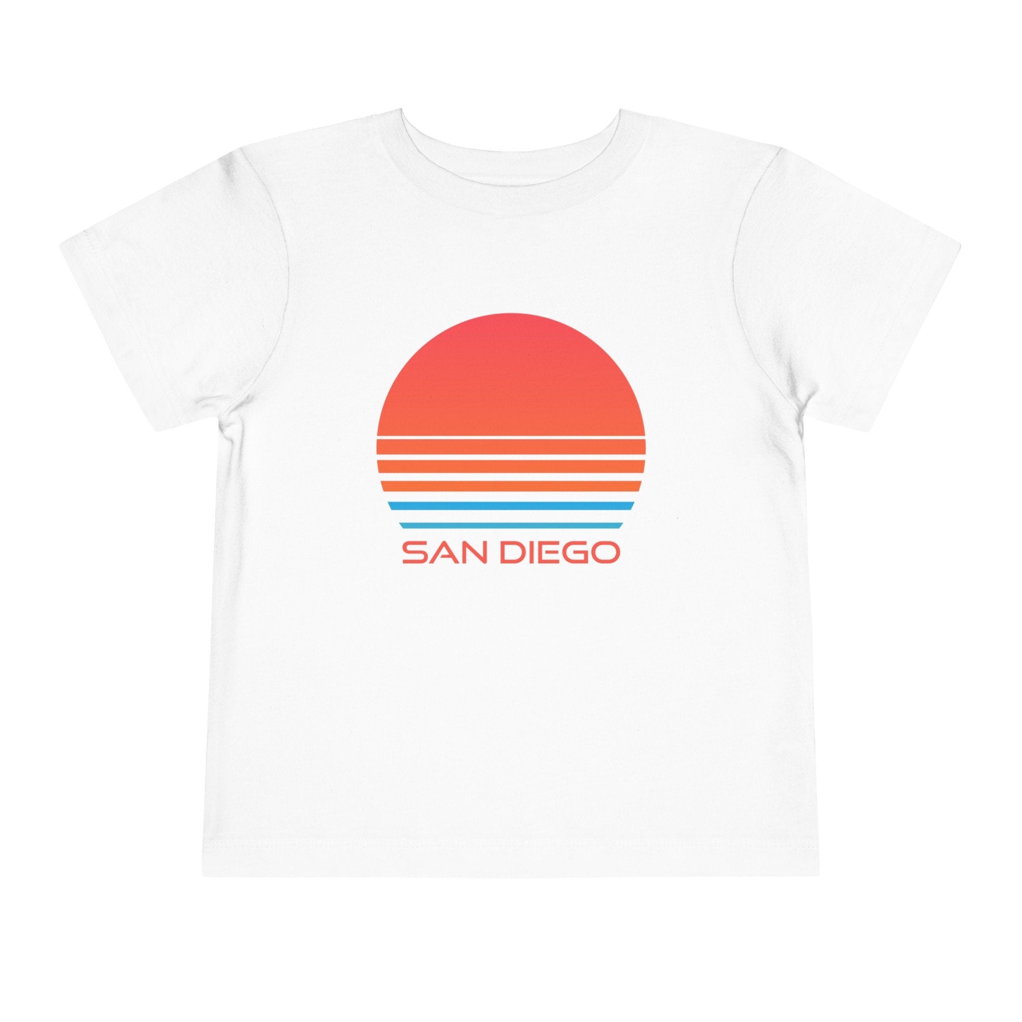 San Diego California Toddler TShirt Retro 80s Toddler San Diego Shirt Personalization Available Graphic Tee – Feel-Good Design · Must-Have Style