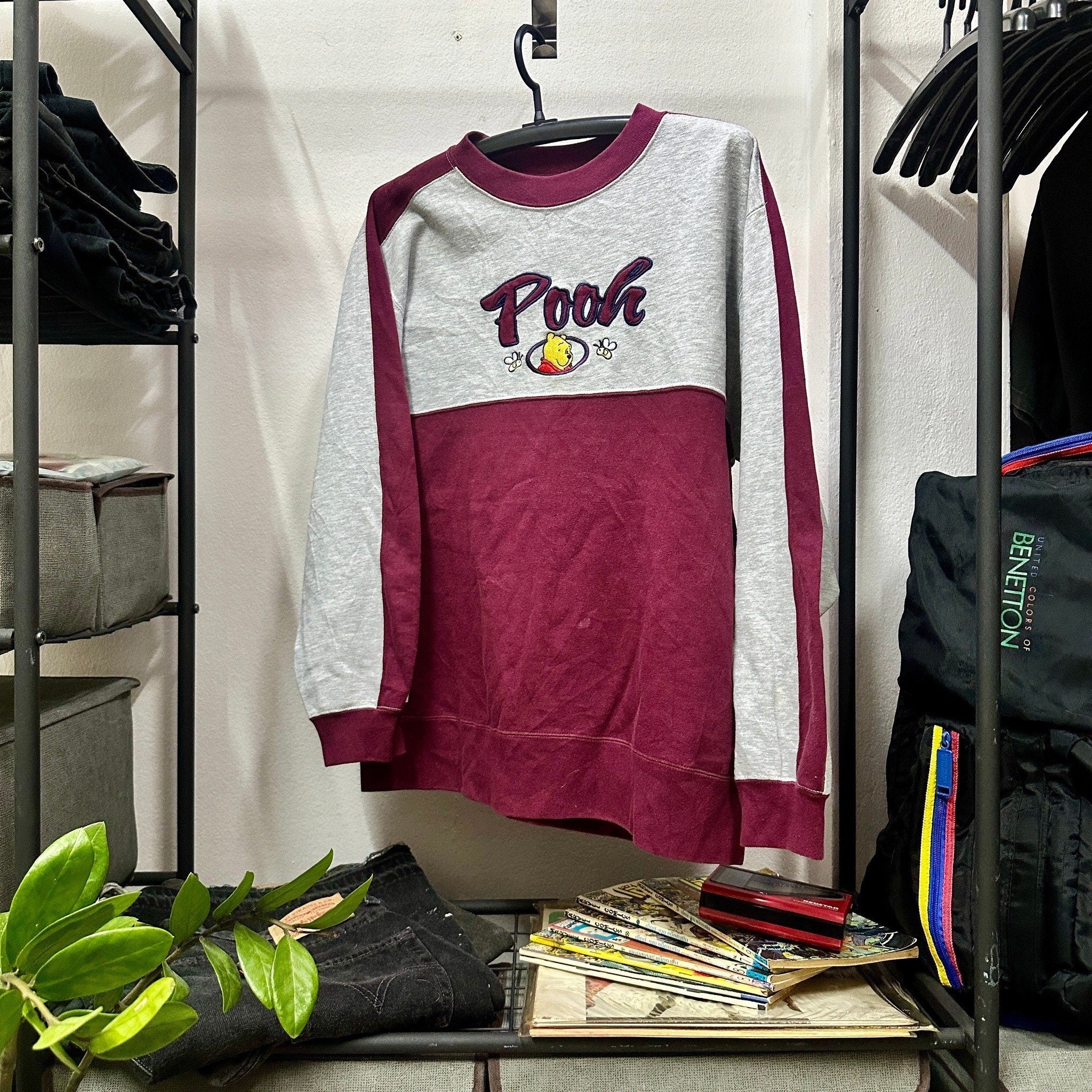 Vintage Pooh Disney Sweatshirt Sweatshirt – Everyday Comfort · Top Pick For Any Outfit