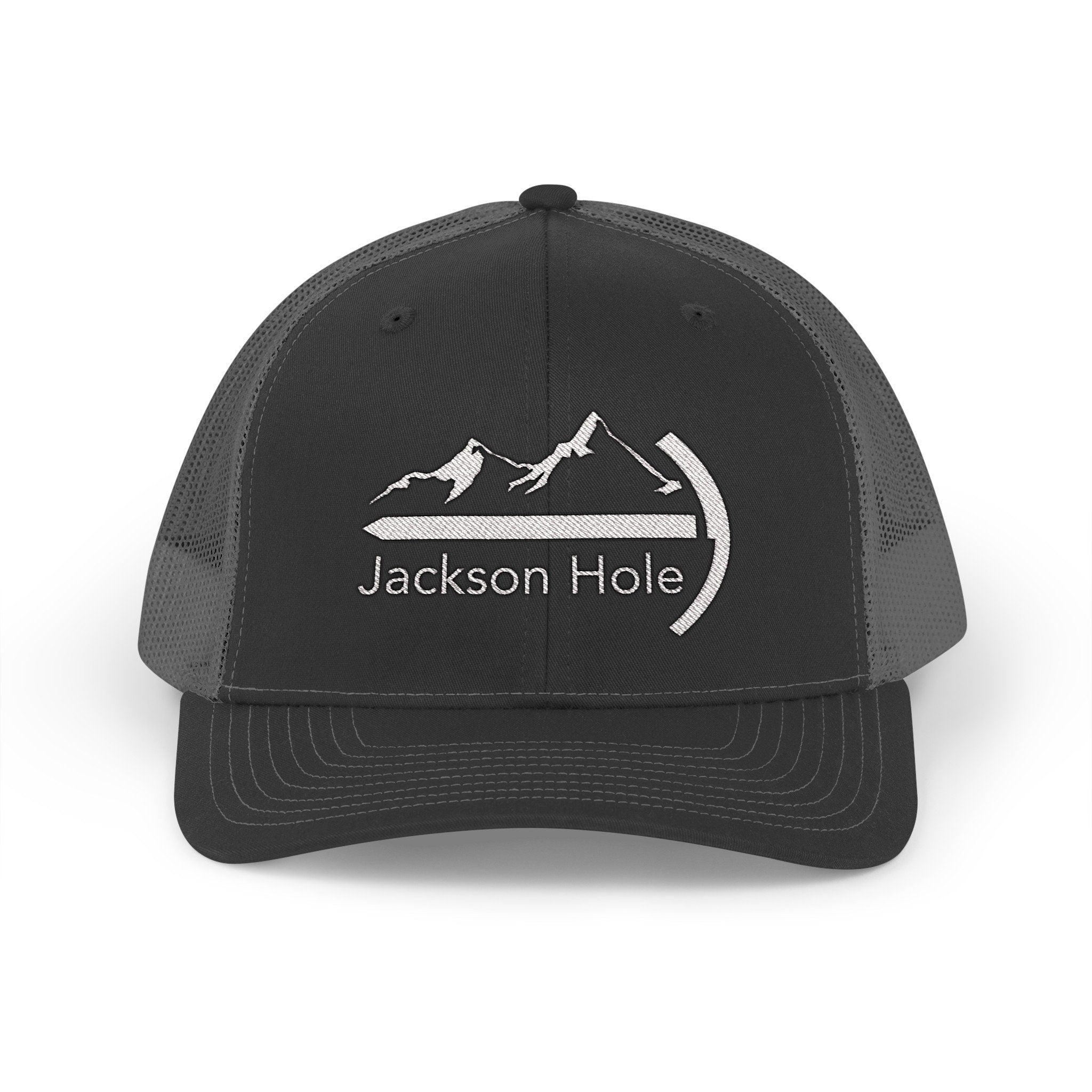 Jackson Hole Wyoming Snapback Trucker Cap Embroidered Jackson Hole Hat Personalization Available Graphic Tee – Bold Style · Must-Have Style