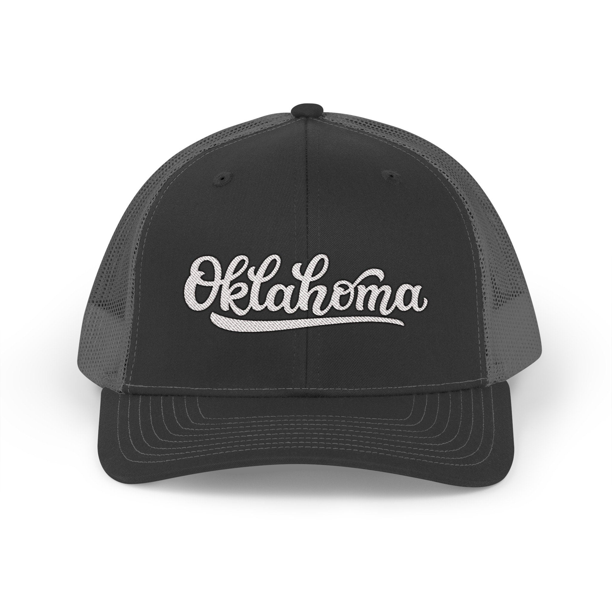 Oklahoma Snapback Trucker Cap Embroidered Oklahoma Hat Personalization Available Graphic Tee – Easygoing Wear · Trending Graphic Apparel