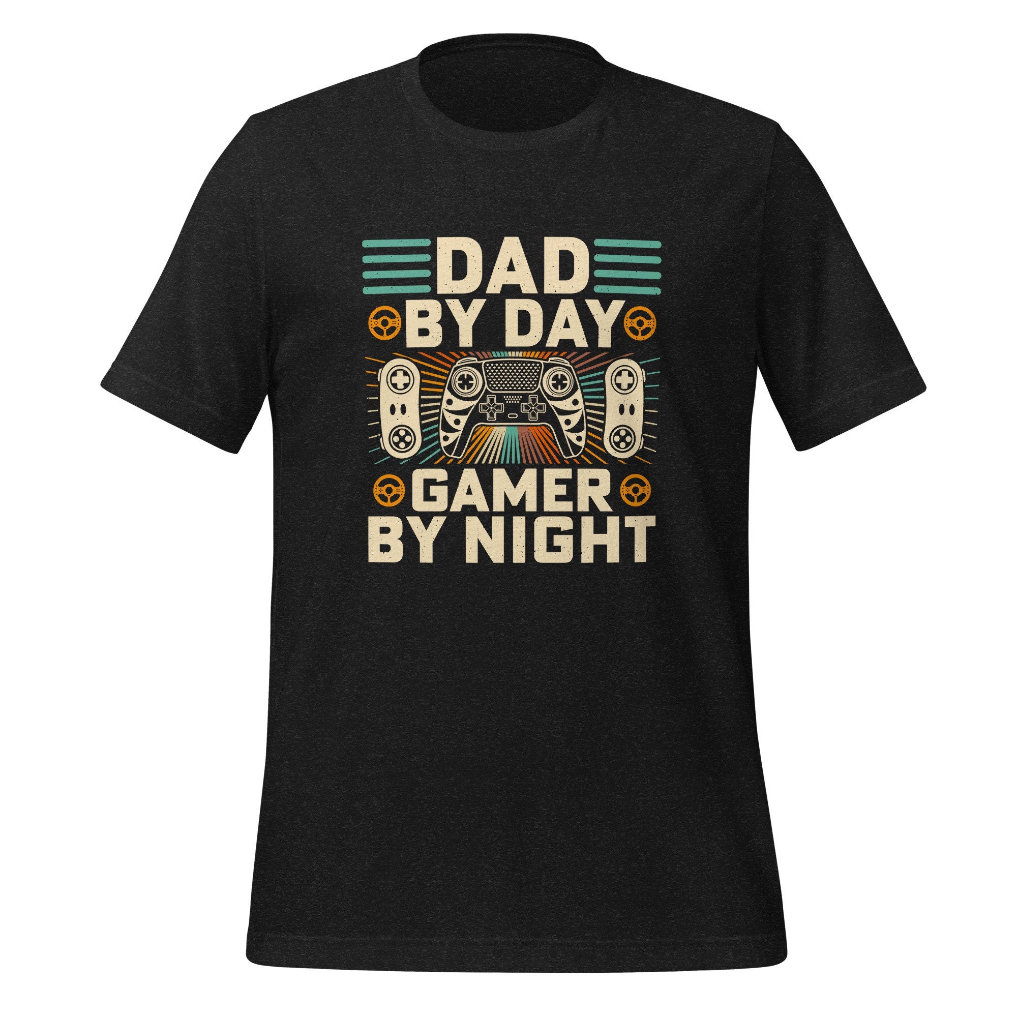 Dad By Day Gamer By Night Unisex t shirt Graphic Tee – Premium Graphic · Top Pick For Any Outfit