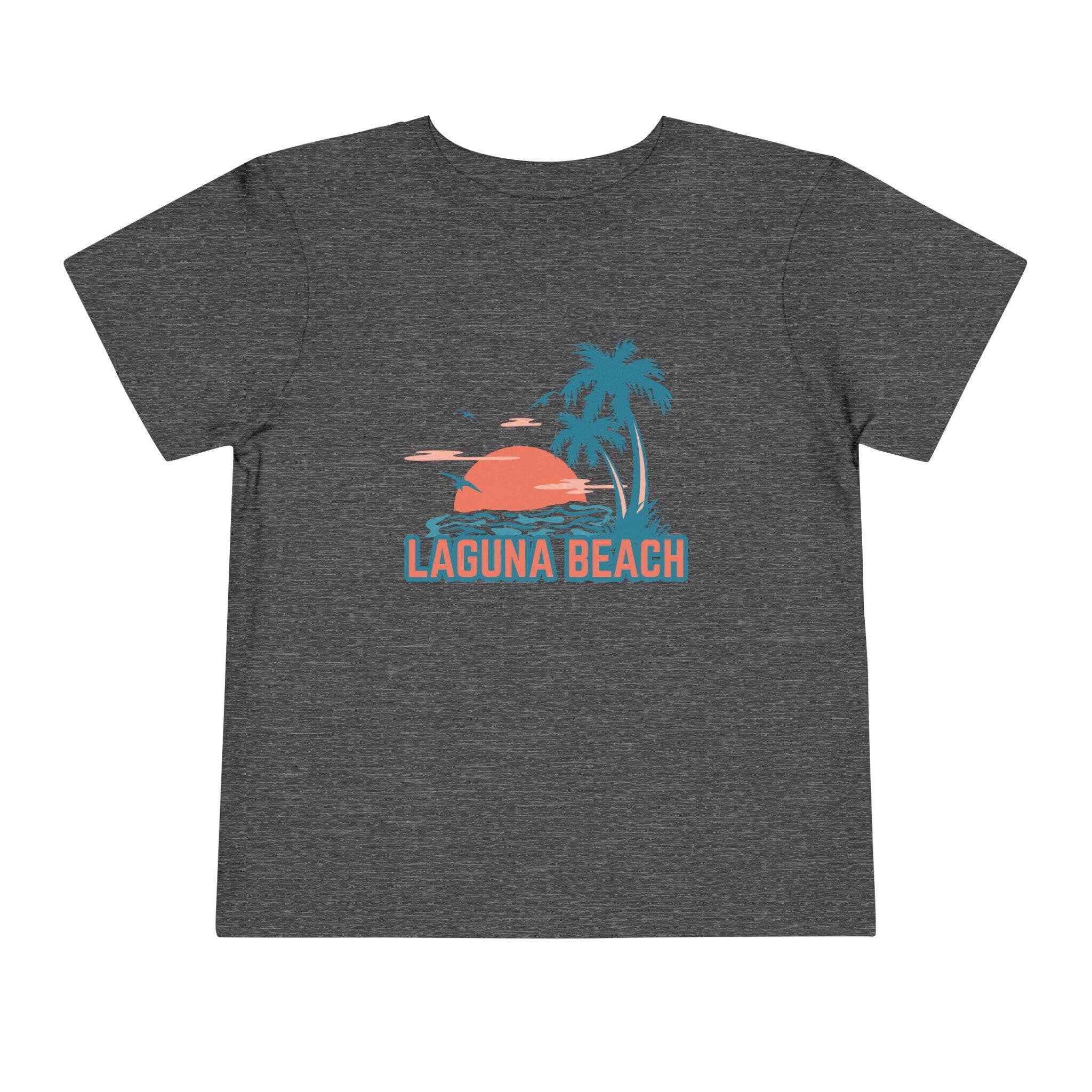 Laguna Beach California Toddler TShirt Retro Palm Tree Toddler Laguna Beach Shirt Personalization Available Graphic Tee – Premium Graphic · Must-Have Style